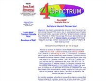 Tablet Screenshot of 4spectrum.us